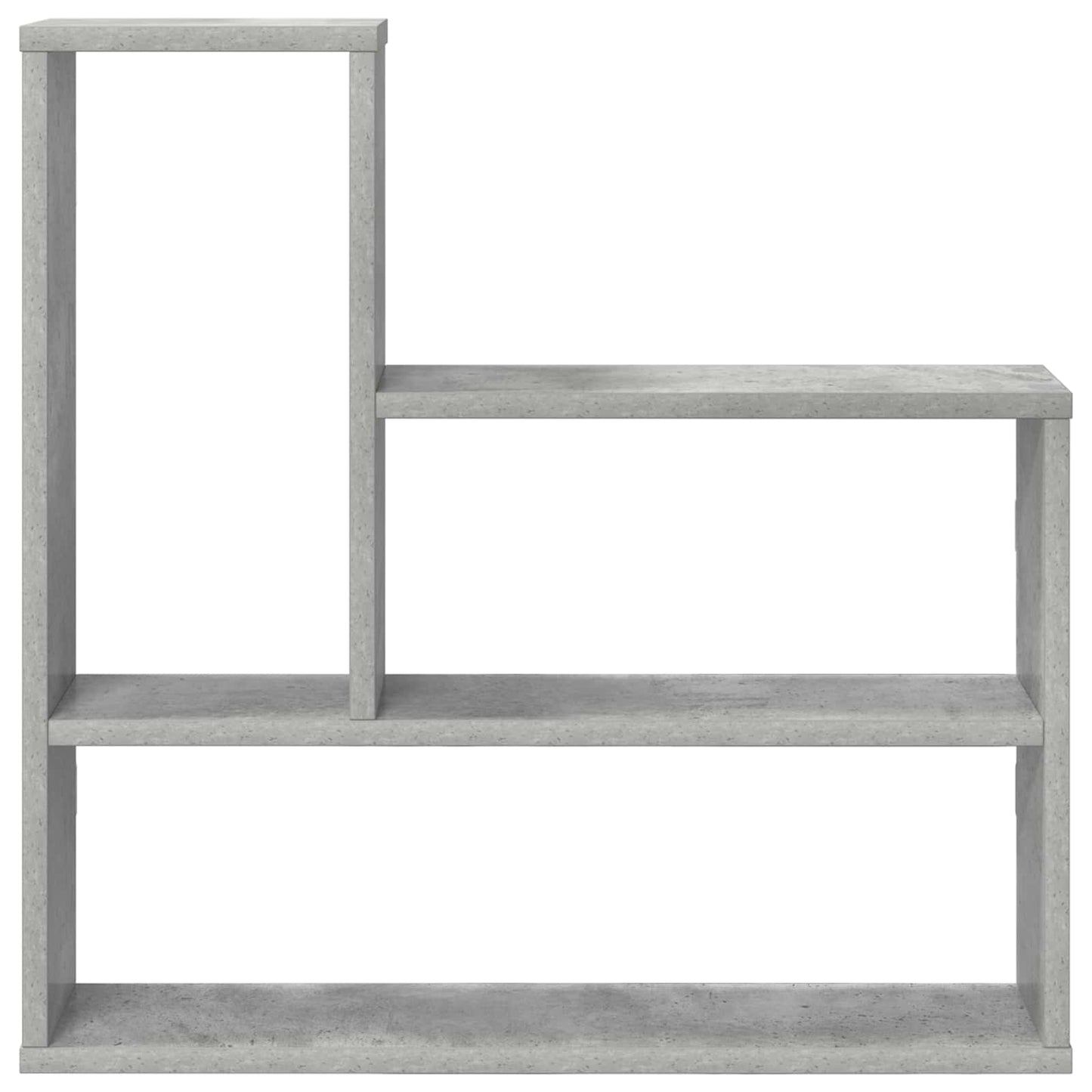 Nástěnná Polička Betonově Šedá 60 X 11 X 60 Cm Kompozitní Dřevo