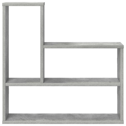 Nástěnná Polička Betonově Šedá 60 X 11 X 60 Cm Kompozitní Dřevo