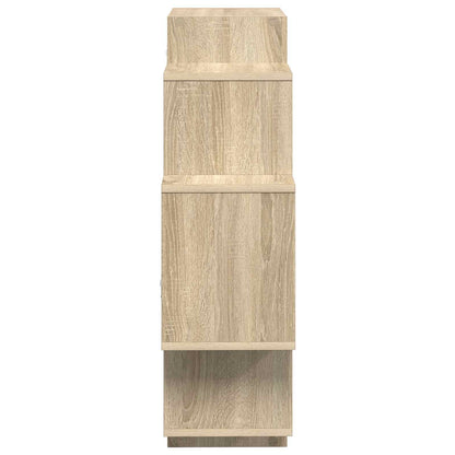Nástěnná Polička Dub Sonoma 90 X 25 X 90 Cm Kompozitní Dřevo