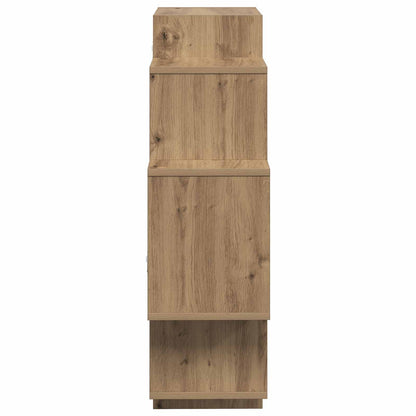 Nástěnná Polička Dub Artisan 90 X 25 X 90 Cm Kompozitní Dřevo