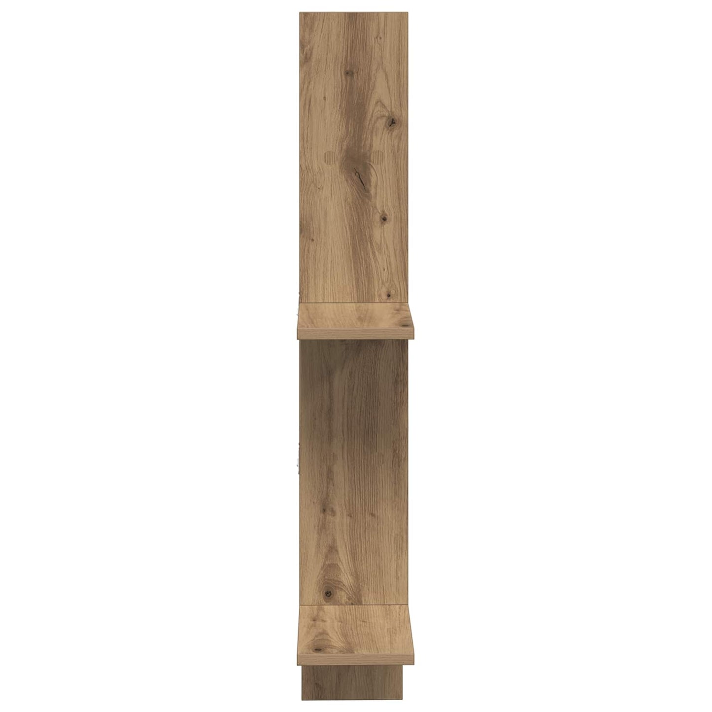 Nástěnná Polička Dub Artisan 61 X 15 X 102 Cm Kompozitní Dřevo