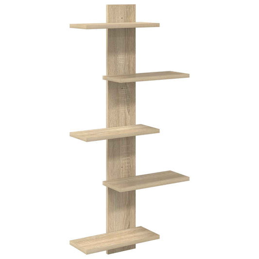 Nástěnná Floating Polička Dub Sonoma 48,5 X 15 X 101 Cm