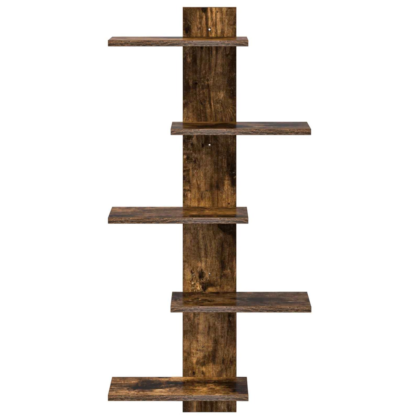 Nástěnná Floating Polička Kouřový Dub 48,5 X 15 X 101 Cm