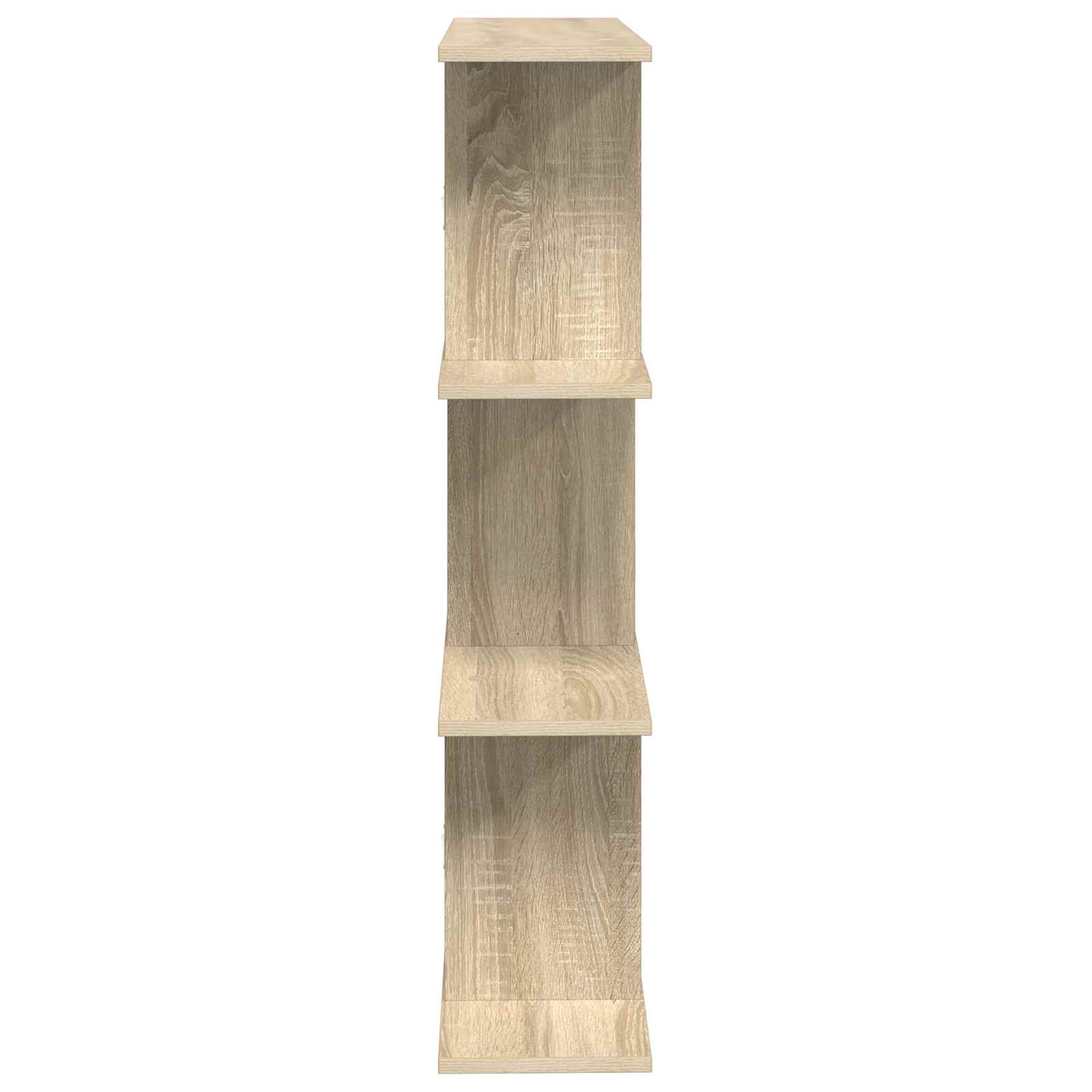 Nástěnná Polička Dub Sonoma 80 X 20 X 96 Cm Kompozitní Dřevo