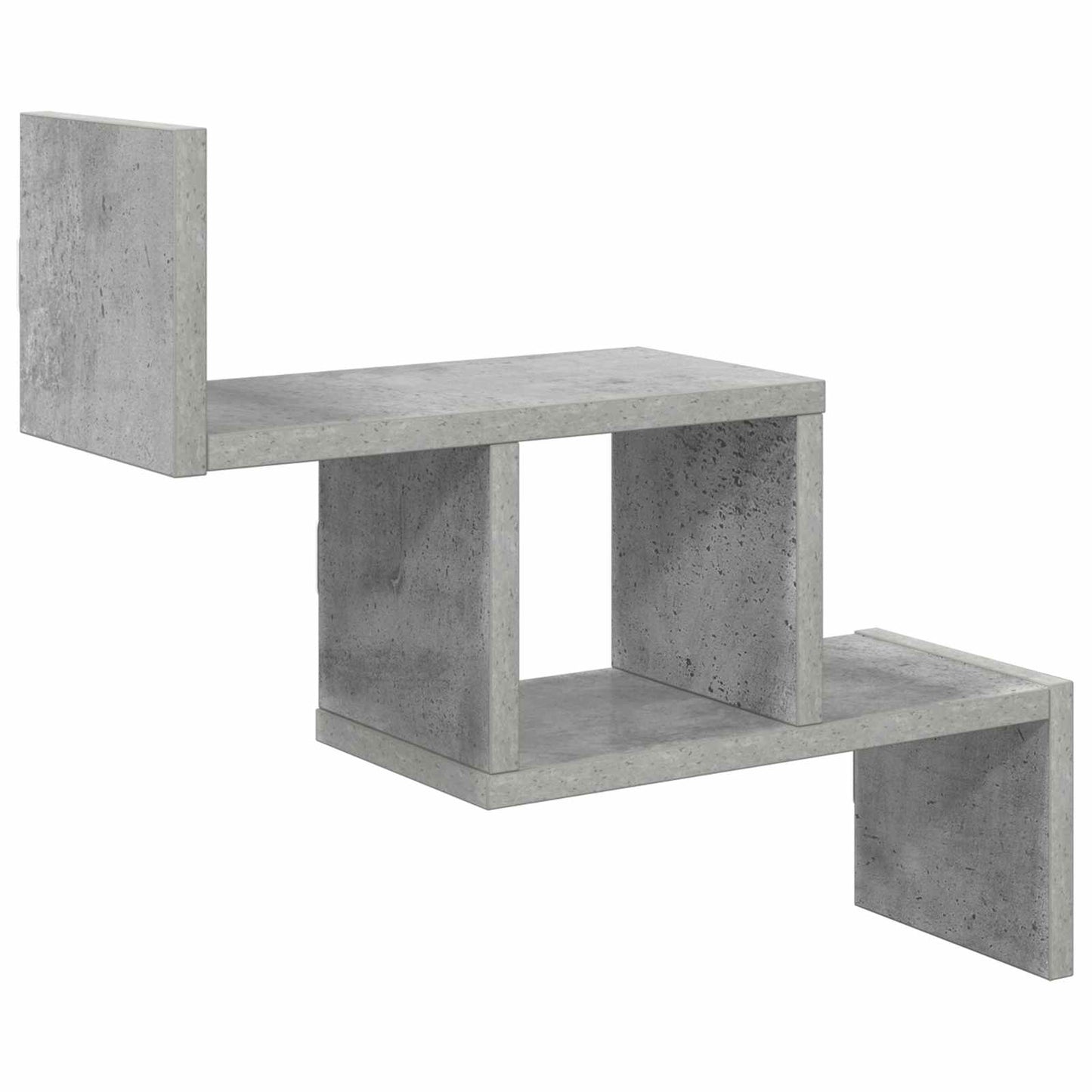 Nástěnná Polička Betonově Šedá 48 X 15 X 42 Cm Kompozitní Dřevo