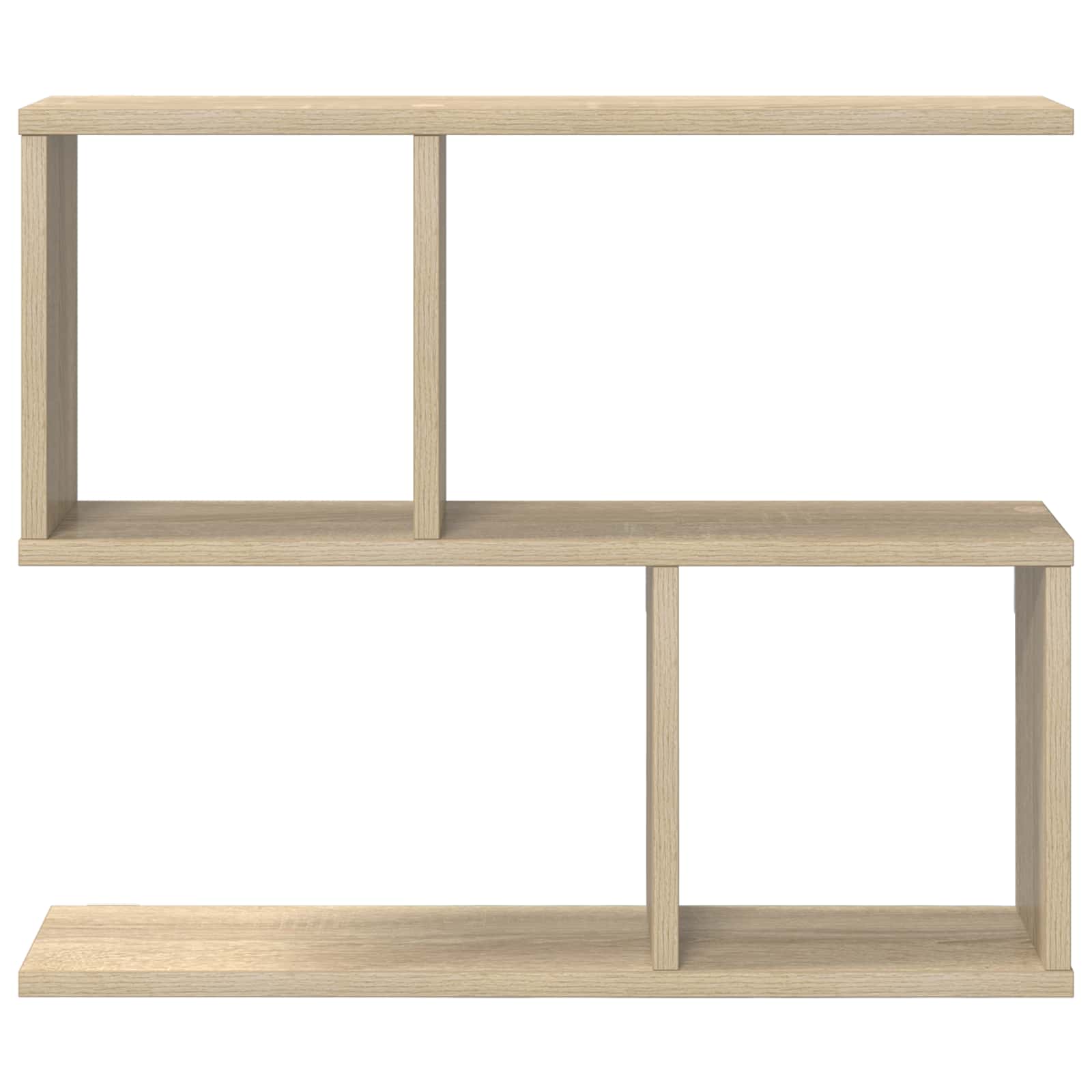 Nástěnná Polička Dub Sonoma 60 X 12 X 50,5 Cm Kompozitní Dřevo