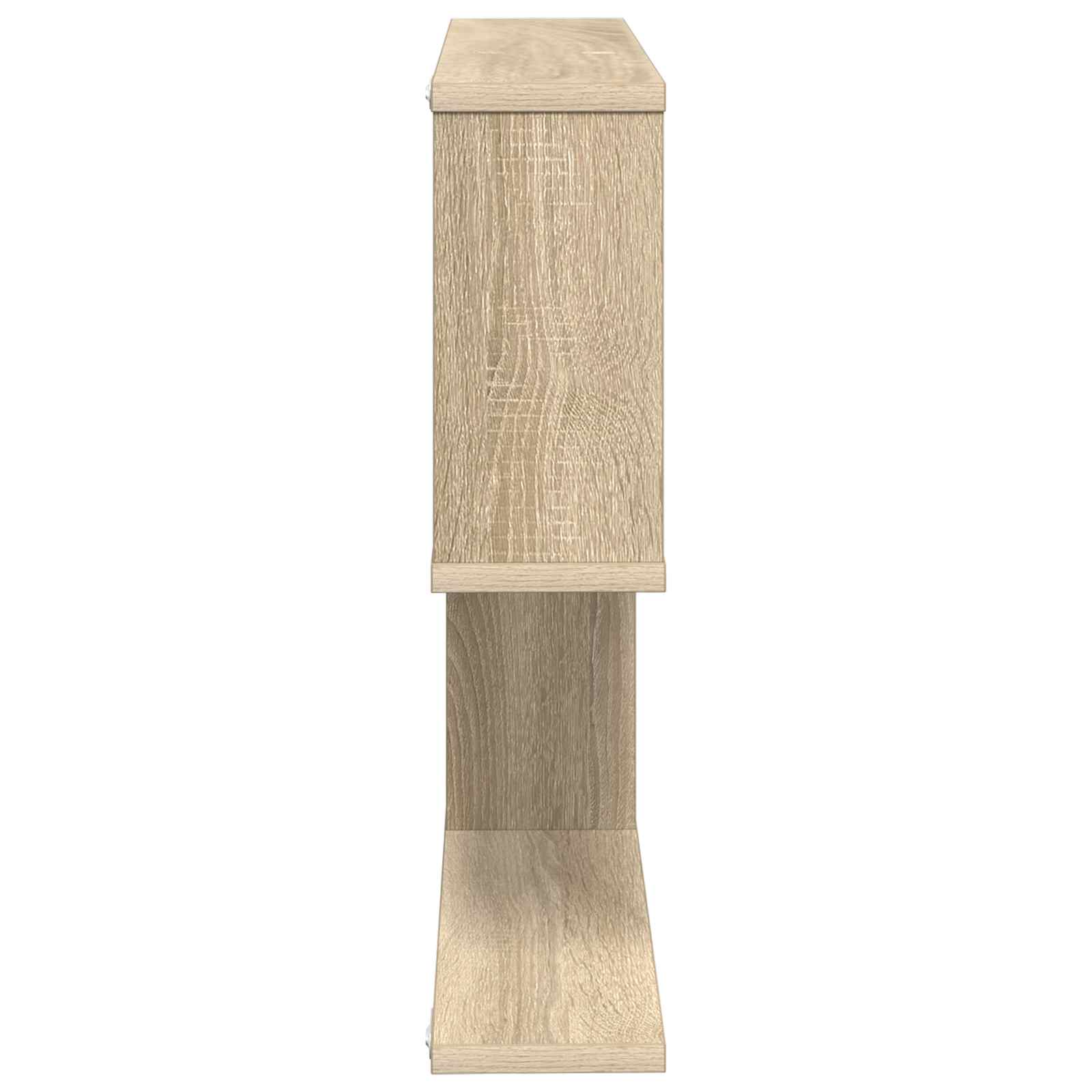 Nástěnná Polička Dub Sonoma 60 X 12 X 50,5 Cm Kompozitní Dřevo