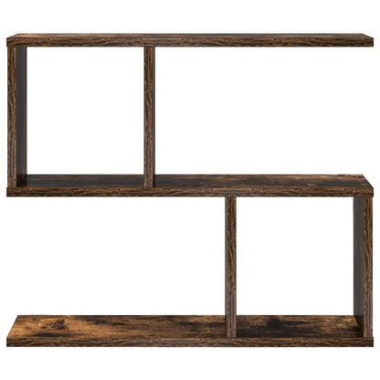 Nástěnná Polička Kouřový Dub 60 X 12 X 50,5 Cm Kompozitní Dřevo