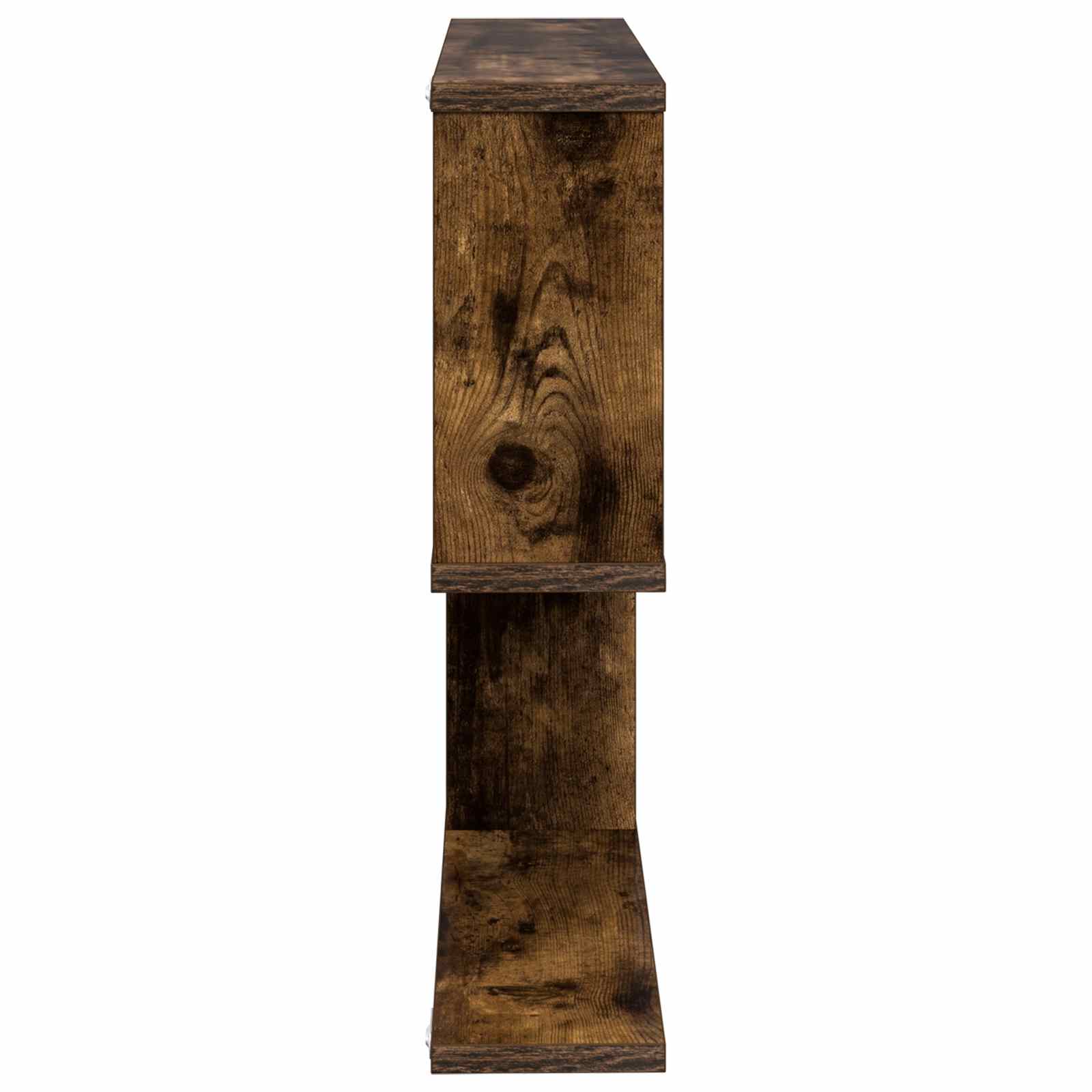 Nástěnná Polička Kouřový Dub 60 X 12 X 50,5 Cm Kompozitní Dřevo
