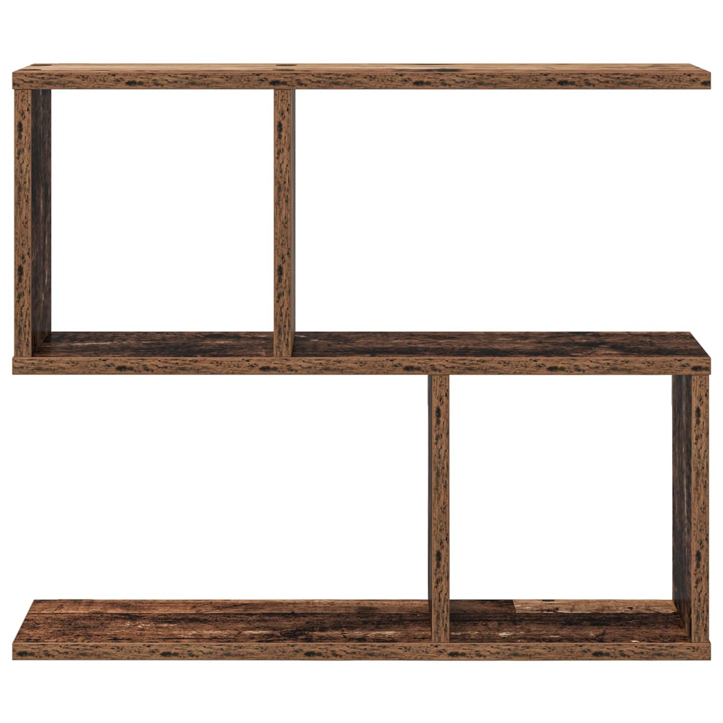 Nástěnná Polička Staré Dřevo 60 X 12 X 50,5 Cm Kompozitní Dřevo