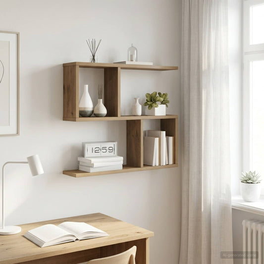 Nástěnná Polička Dub Artisan 60 X 12 X 50,5 Cm Kompozitní Dřevo