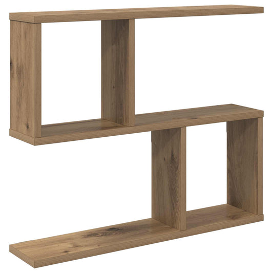 Nástěnná Polička Dub Artisan 60 X 12 X 50,5 Cm Kompozitní Dřevo