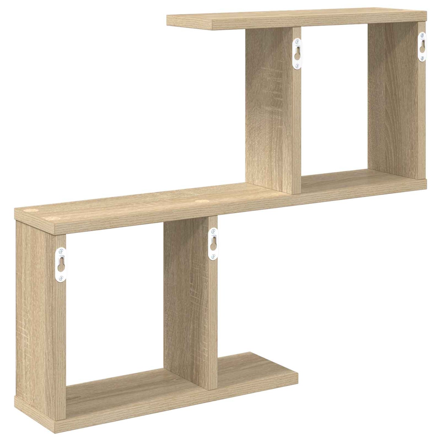 Nástěnná Polička Dub Sonoma 60 X 12 X 50,5 Cm Kompozitní Dřevo