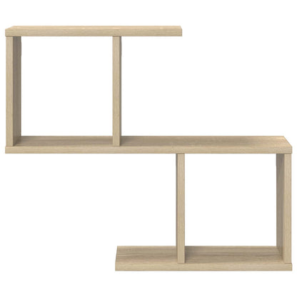 Nástěnná Polička Dub Sonoma 60 X 12 X 50,5 Cm Kompozitní Dřevo
