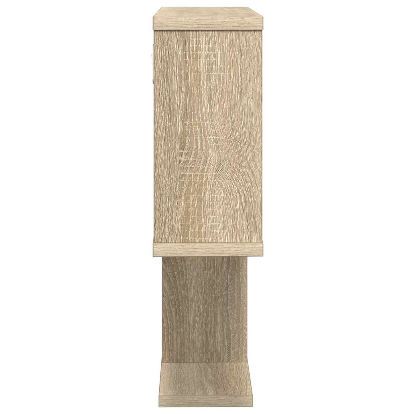 Nástěnná Polička Dub Sonoma 60 X 12 X 50,5 Cm Kompozitní Dřevo