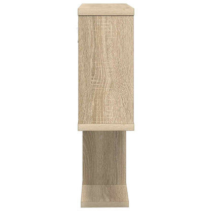Nástěnná Polička Dub Sonoma 60 X 12 X 50,5 Cm Kompozitní Dřevo