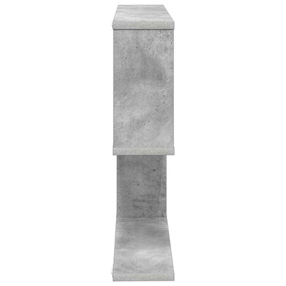 Nástěnná Polička Betonově Šedá 60 X 12 X 50,5 Cm