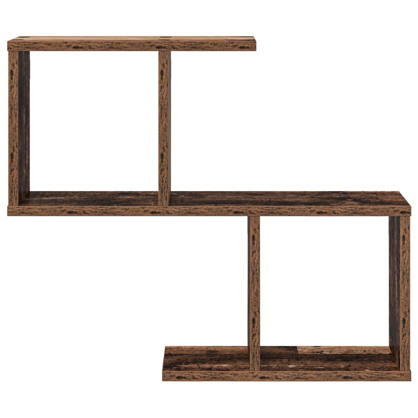 Nástěnná Polička Staré Dřevo 60 X 12 X 50,5 Cm Kompozitní Dřevo
