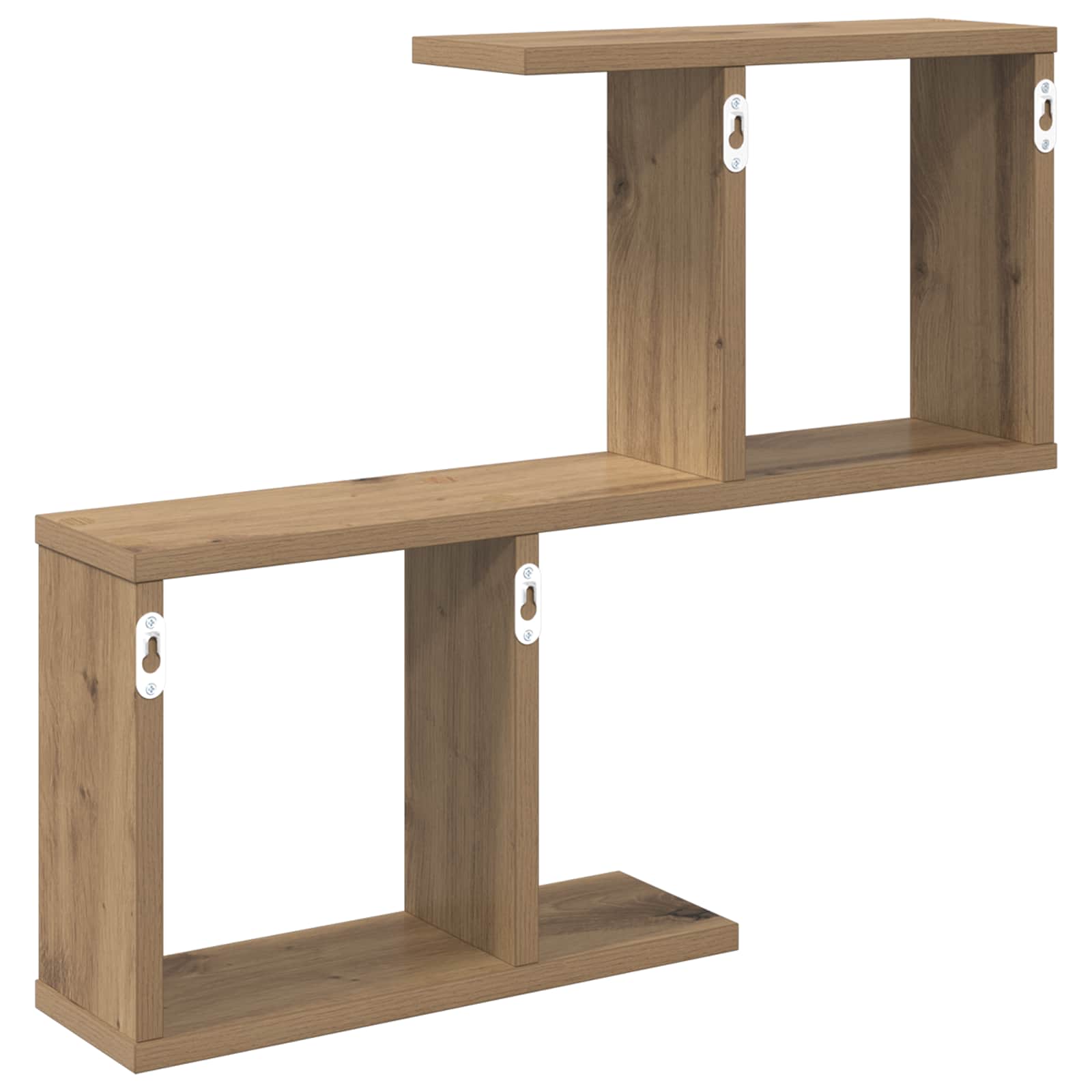 Nástěnná Polička Dub Artisan 60 X 12 X 50,5 Cm Kompozitní Dřevo