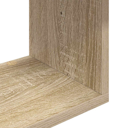 Nástěnná Polička Dub Sonoma 100 X 12 X 50,5 Cm Kompozitní Dřevo