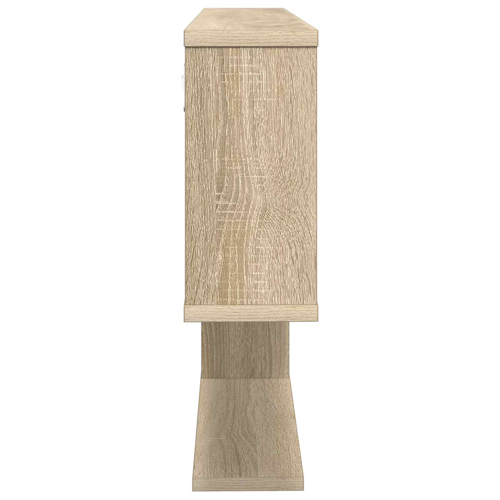 Nástěnná Polička Dub Sonoma 100 X 12 X 50,5 Cm Kompozitní Dřevo
