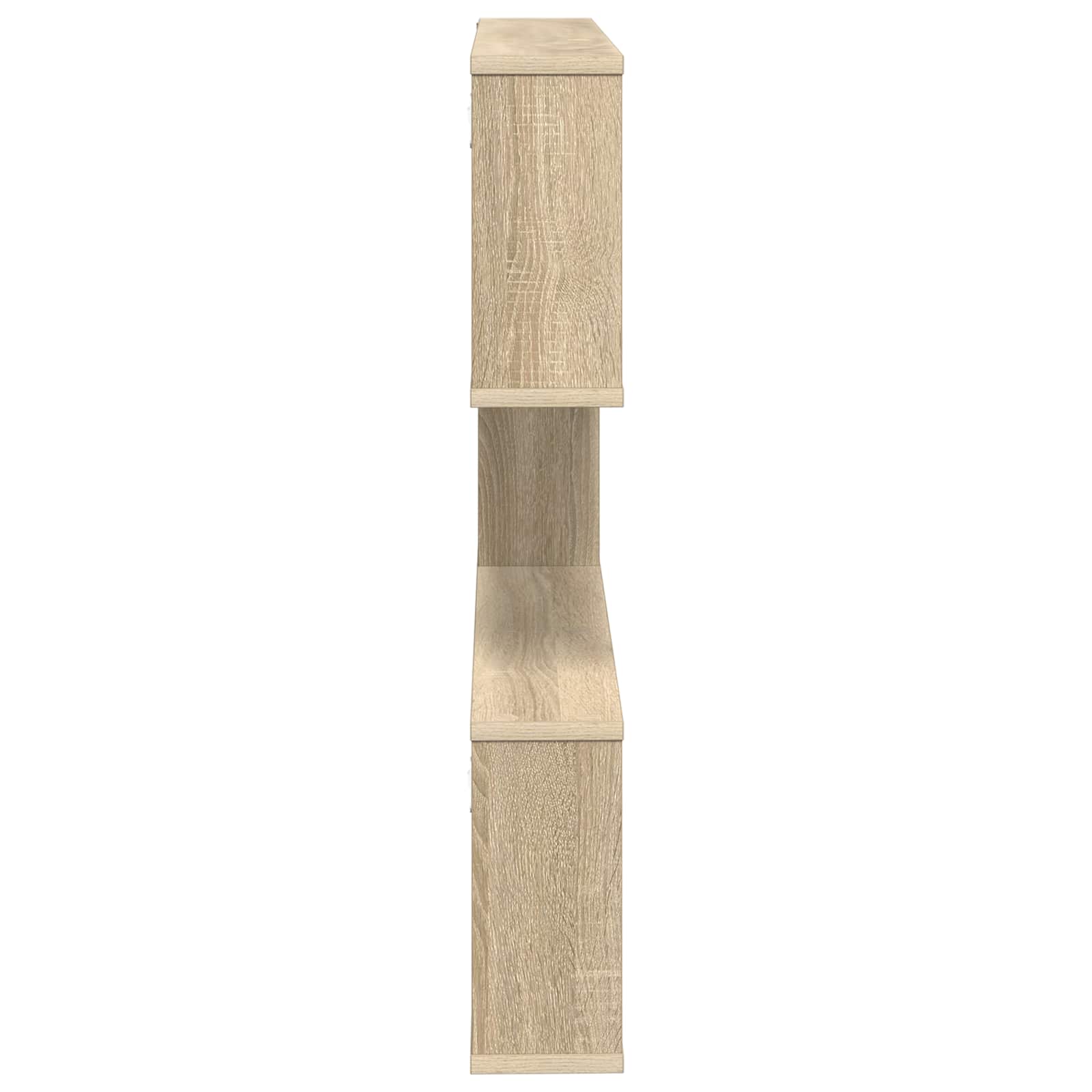 Nástěnná Polička Dub Sonoma 80 X 12 X 79,5 Cm Kompozitní Dřevo