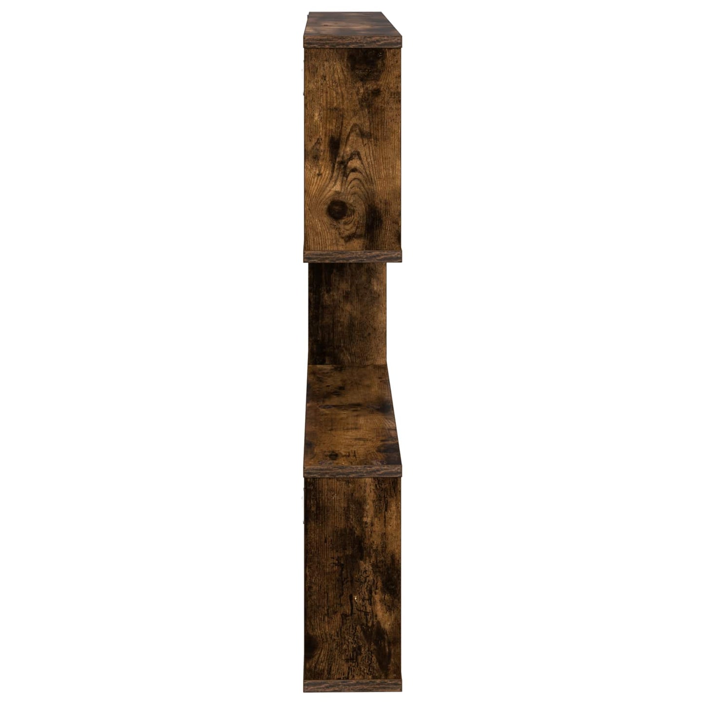 Nástěnná Polička Kouřový Dub 80 X 12 X 79,5 Cm Kompozitní Dřevo