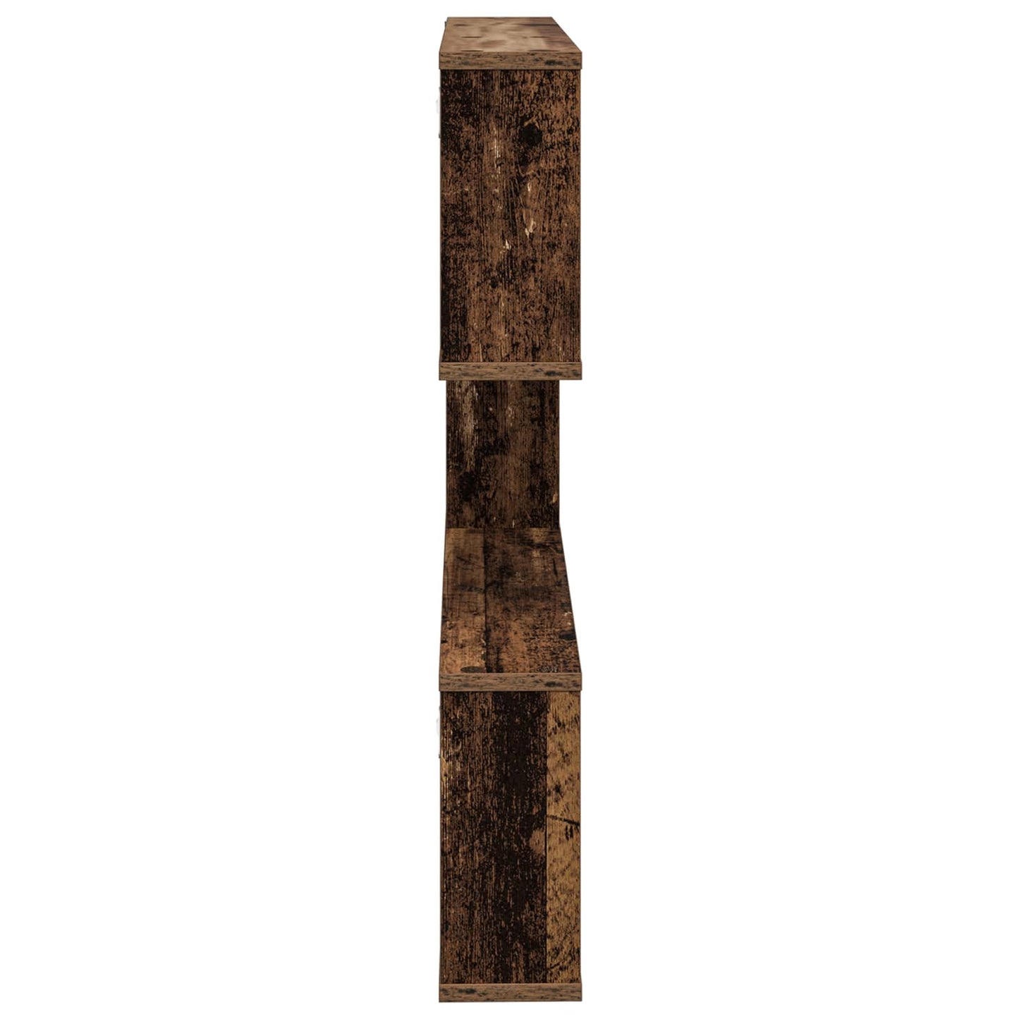 Nástěnná Polička Staré Dřevo 80 X 12 X 79,5 Cm Kompozitní Dřevo