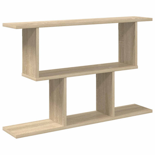 Nástěnná Polička Dub Sonoma 80 X 15 X 50,5 Cm Kompozitní Dřevo