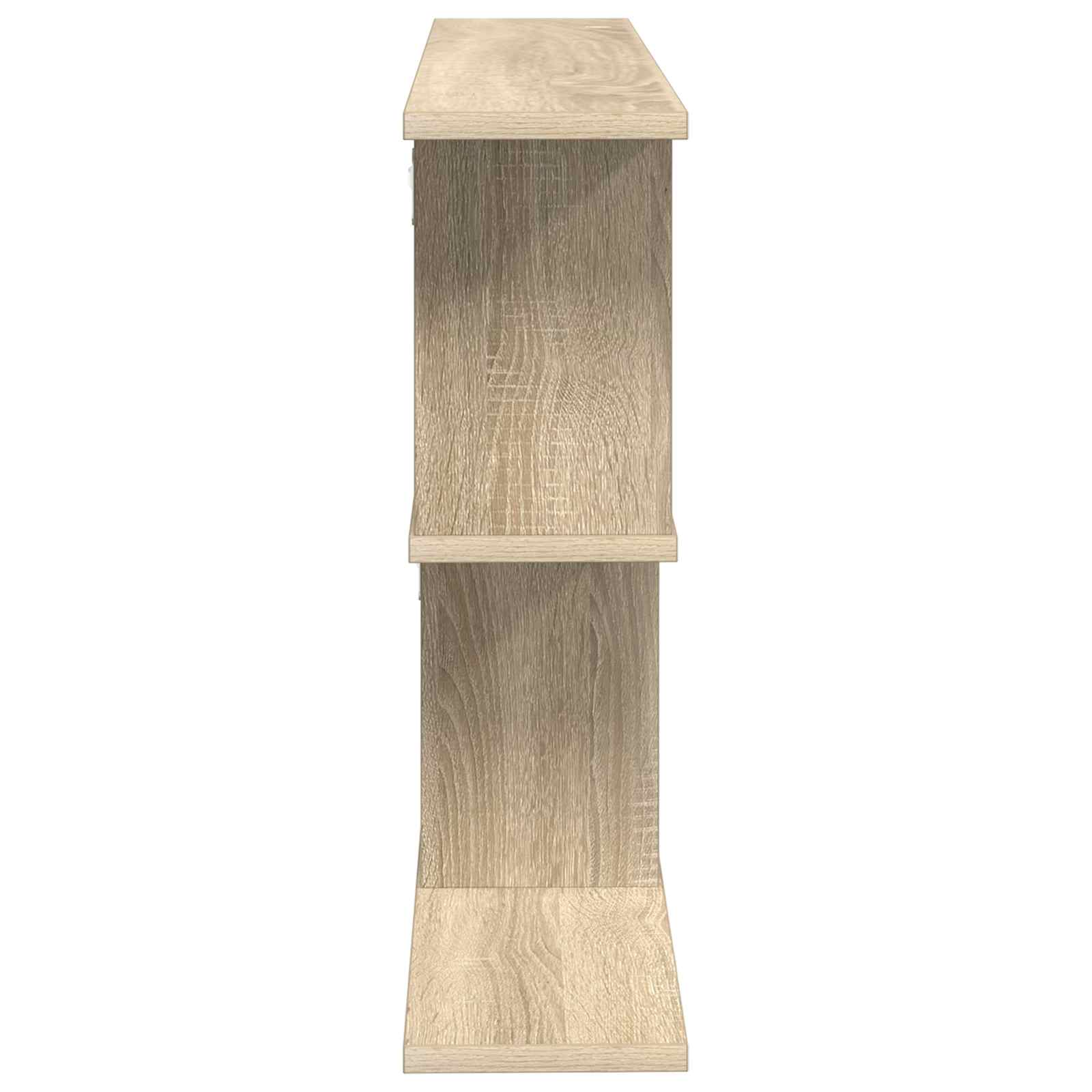 Nástěnná Polička Dub Sonoma 80 X 15 X 50,5 Cm Kompozitní Dřevo