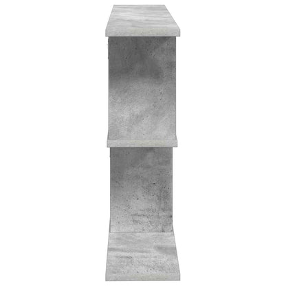 Nástěnná Polička Betonově Šedá 80 X 15 X 50,5 Cm