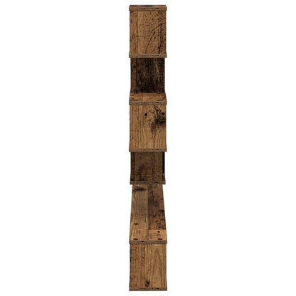Polička Na Tv Na Zeď Staré Dřevo 200 X 15 X 94 Cm