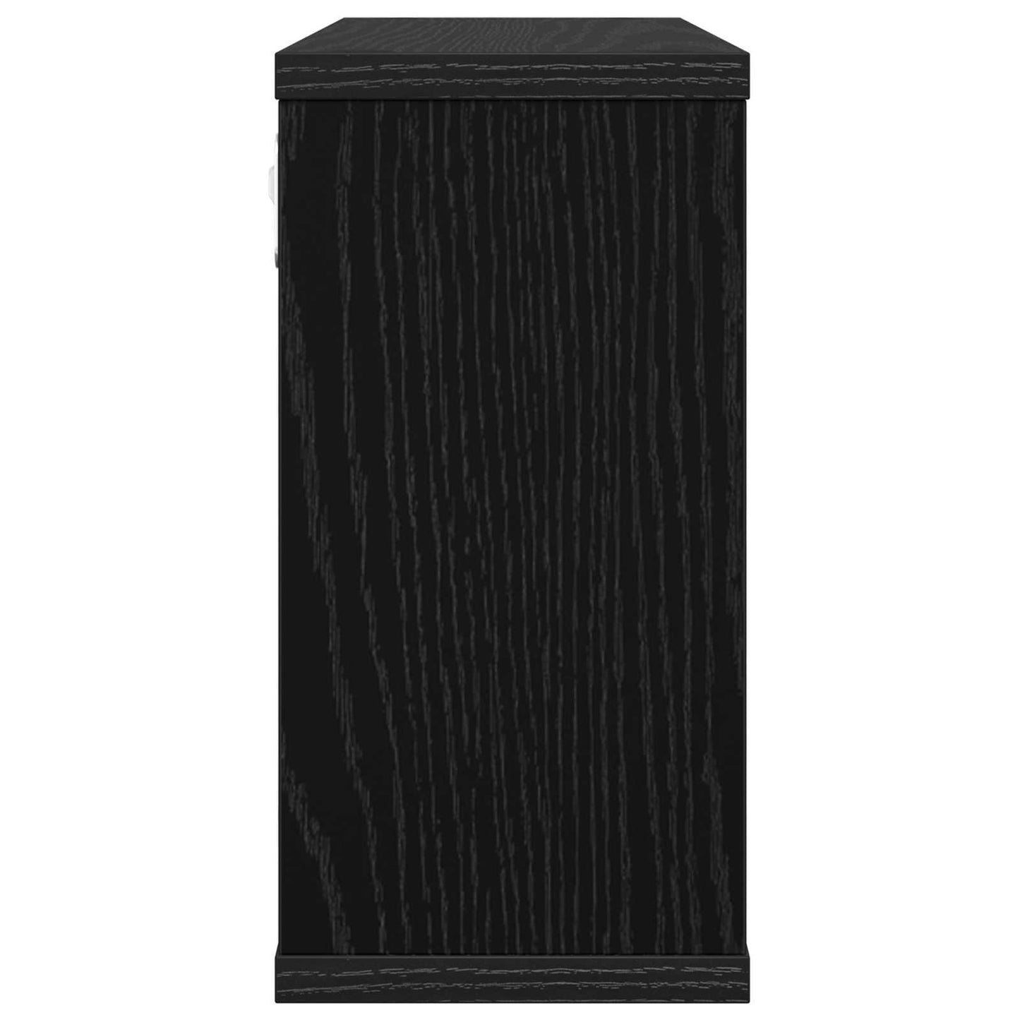 Plovoucí Police Černý Dub 80 X 15 X 30 Cm Kompozitní Dřevo