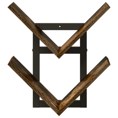 Nástěnná Floating Polička 2 Pcs Kouřový Dub 43 X 15 X 47 Cm