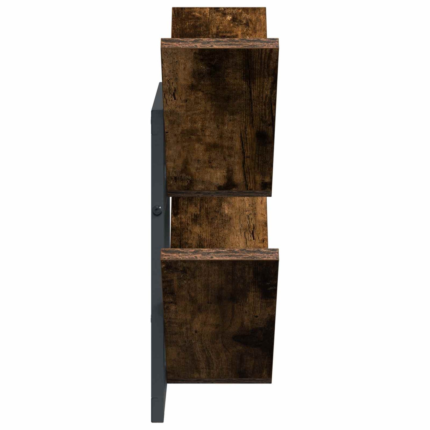Nástěnná Floating Polička 2 Pcs Kouřový Dub 43 X 15 X 47 Cm