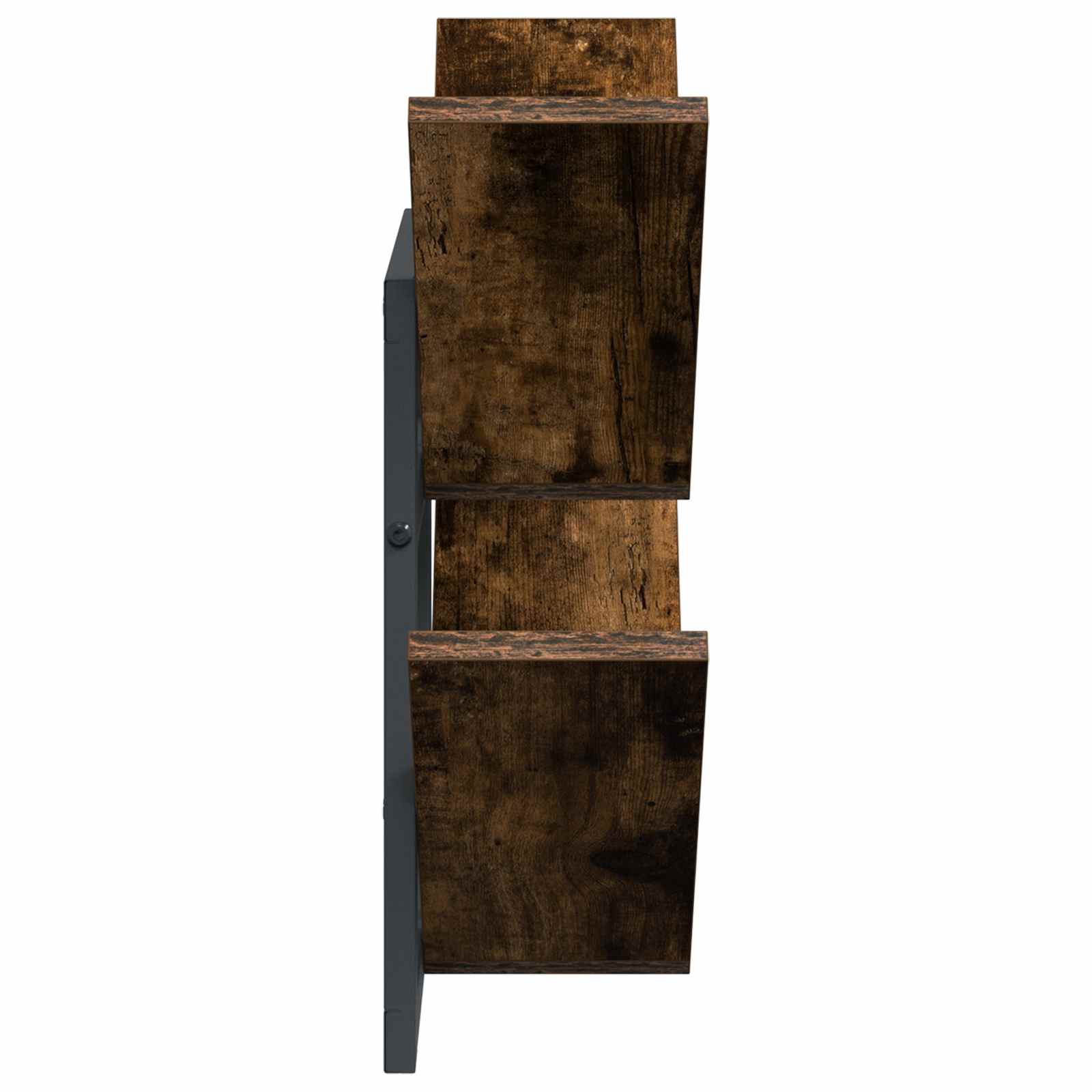 Nástěnná Floating Polička 2 Pcs Kouřový Dub 43 X 15 X 47 Cm