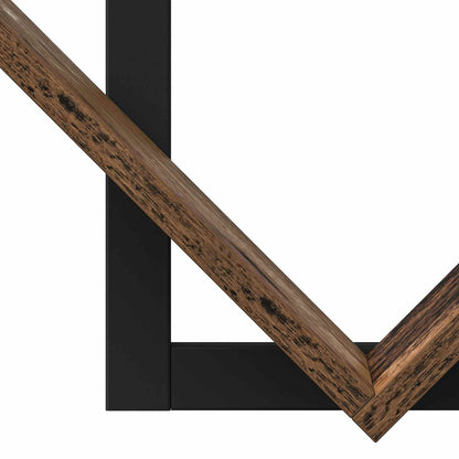 Nástěnná Floating Polička 2 Pcs Staré Dřevo 43 X 15 X 47 Cm