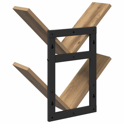 Nástěnná Floating Polička 2 Pcs Dub Artisan 43 X 15 X 47 Cm