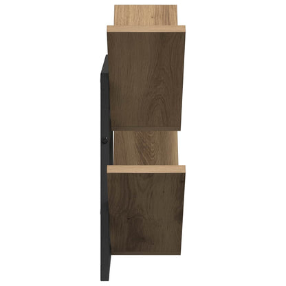 Nástěnná Floating Polička 2 Pcs Dub Artisan 43 X 15 X 47 Cm
