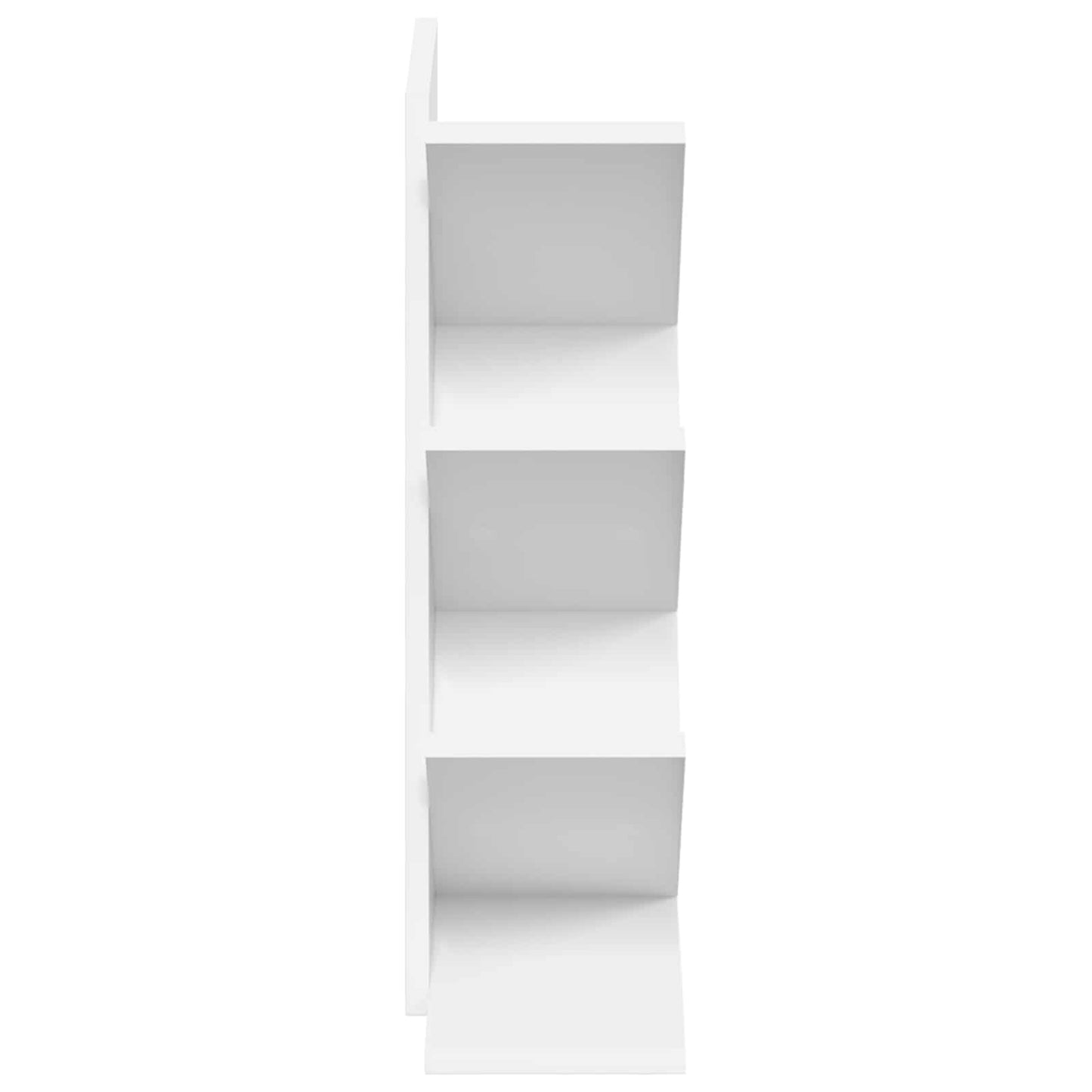 Knihovna Na Stromy 4-Úrovňová 30 X 18 X 60 Cm Kompozitní Dřevo
