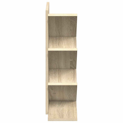 Knihovna Na Stromy 4-Úrovňová 30 X 18 X 60 Cm Kompozitní Dřevo