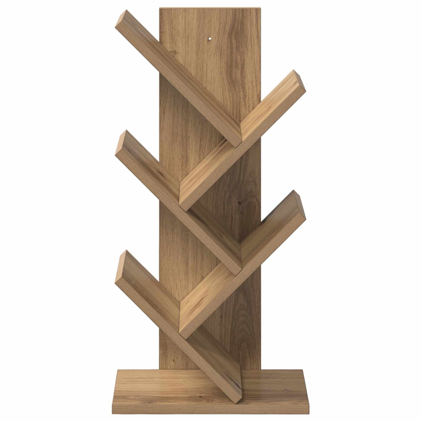 Regál Na Knihy Ve Tvaru Stromu 4-Úrovňový 30 X 18 X 60 Cm