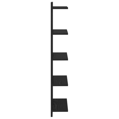 Nástěnná Polička Černý Dub 30 X 15 X 100 Cm Kompozitní Dřevo
