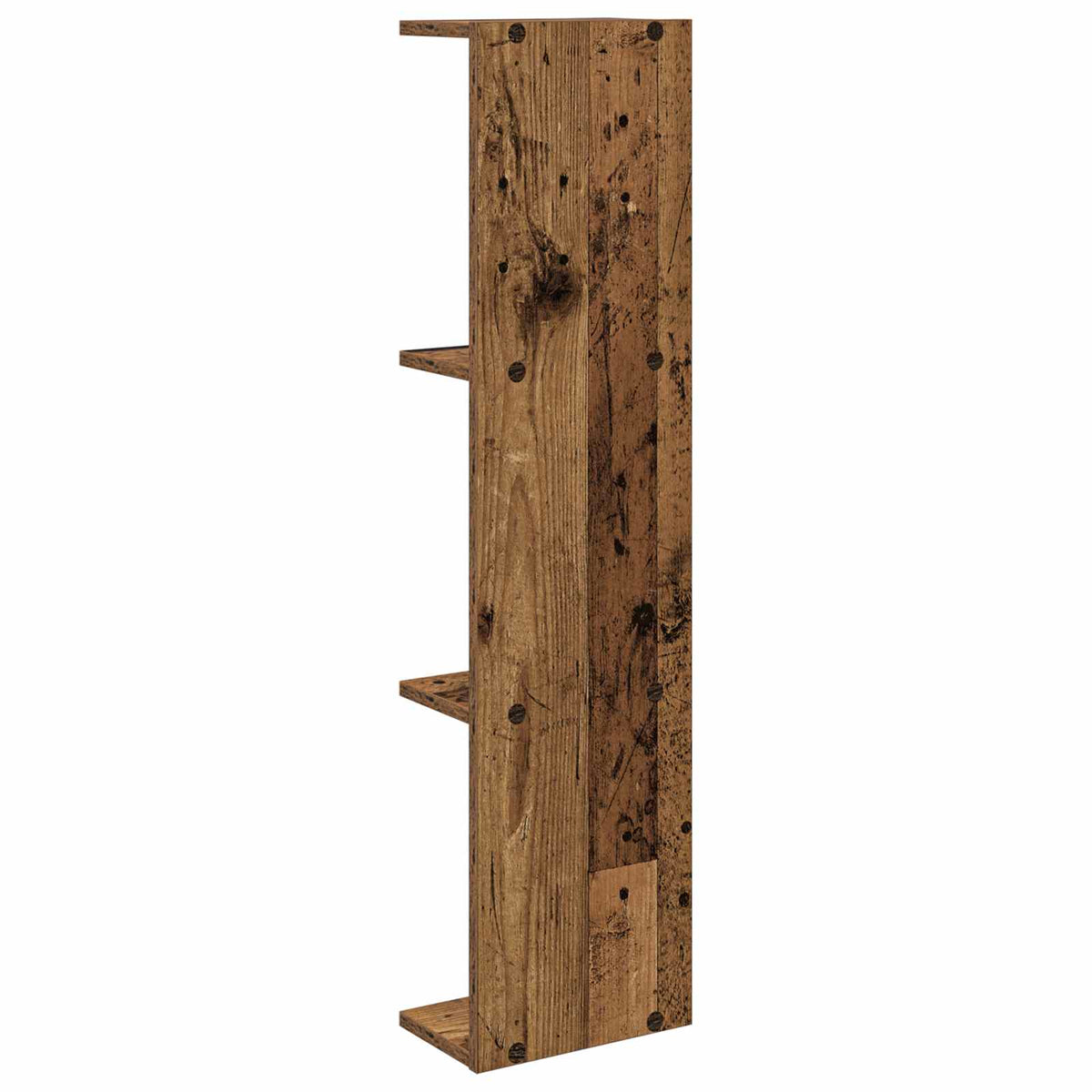 Nástěnná Polička 2 Pcs Staré Dřevo 22 X 15 X 100 Cm
