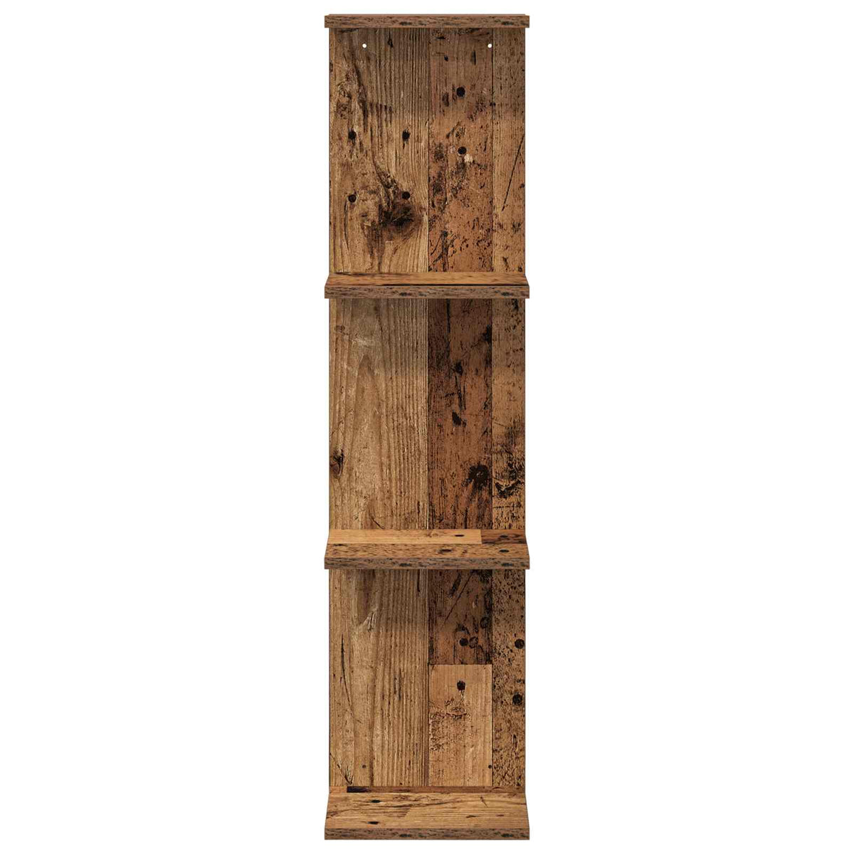 Nástěnná Polička 2 Pcs Staré Dřevo 22 X 15 X 100 Cm