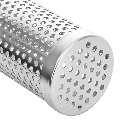 U Kouření Trubka 2 Ks Ø 5 X 30 Cm Nerezová Ocel 304 Stříbrná