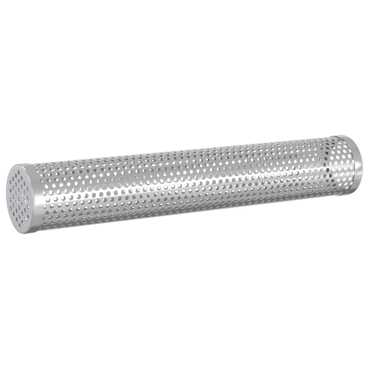U Kouření Trubka 2 Ks Ø 5 X 30 Cm Nerezová Ocel 304 Stříbrná