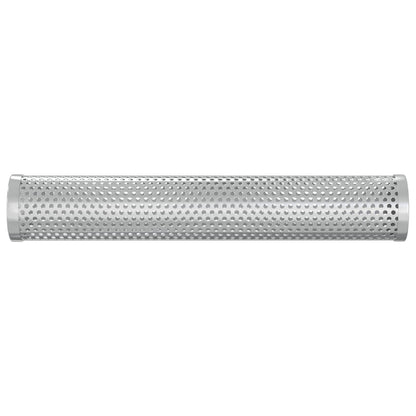 U Kouření Trubka 2 Ks Ø 5 X 30 Cm Nerezová Ocel 304 Stříbrná