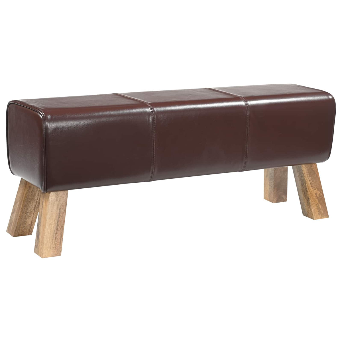 Lavice 110 X 30 X 45 Cm Pravá Kůže