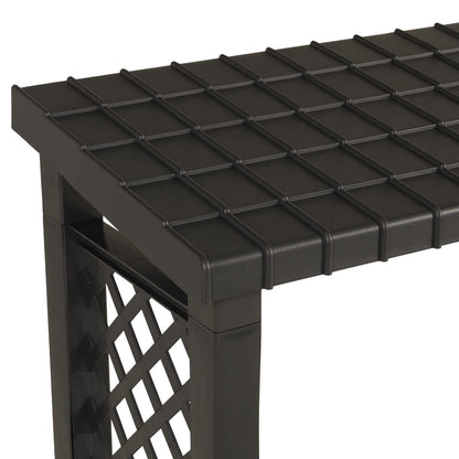 Regál Na Palivové Dřevo 114 X 46 X 101 Cm Pp Antracitová